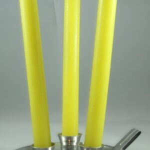 Vela palito Amarela 15cm